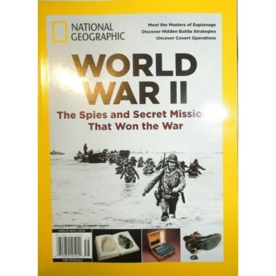 WORLD WAR II national geographic SPRIES & SECRET MISSIONS THAT WON THE WAR - Image 1 of 4