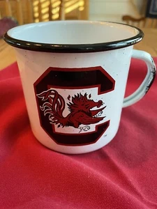 15oz Speckled Vintage Diner Campfire Coffee Mug NCAA (South Carolina Gamecocks) - Picture 1 of 9