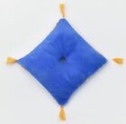 1/6 Scale Dollhouse Miniatures Victoria Blue Tassel Pillow Decorate Accessories