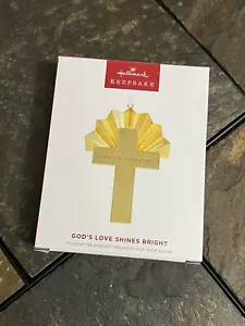 Hallmark Keepsake - God's Love Shines Bright - Metal - 2024 **NEW / FREE SHIP** - Picture 1 of 8