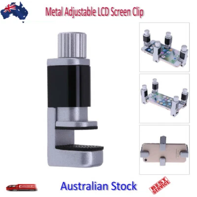Clipe de fixação ajustável de tela LCD de metal para ferramenta de reparo de telefone e tablet - Imagem 1 de 4