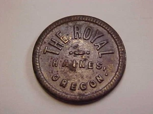 1125) 5 - The Royal - Haines Oregon Token - .05¢ en comercio comienza en $15.00/OBO - Imagen 1 de 2