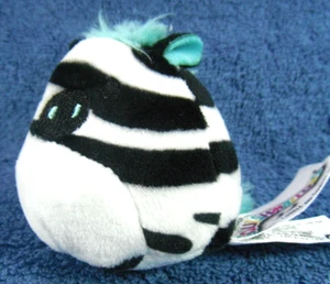 *2401* Squishmallows / Micromallows - Zeke the Zebra - Kellytoy – plush - 6cm - Picture 1 of 4