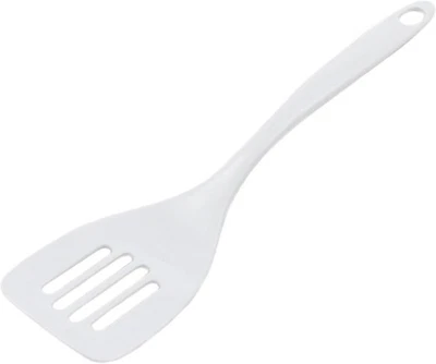 Chef Craft Basic Melamine Slotted Turner/Spatula, 11.25 inch, White  - Image 1 of 3