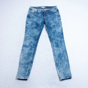 Life In Progress Jeans Womens 28 - 30x29 Skinny Med Blue Stonewash Denim - Picture 1 of 9