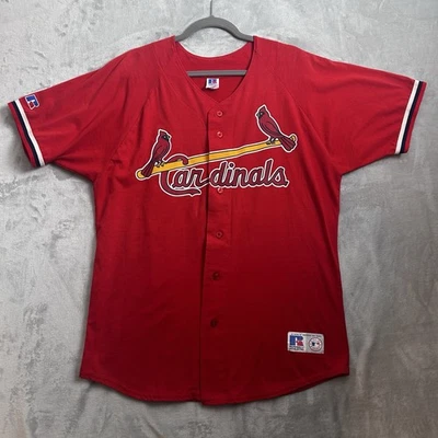 VTG Mark McGwire Jersey Mens Large St. Louis Cardinals Russell Authentic BP USA - Image 1 of 4