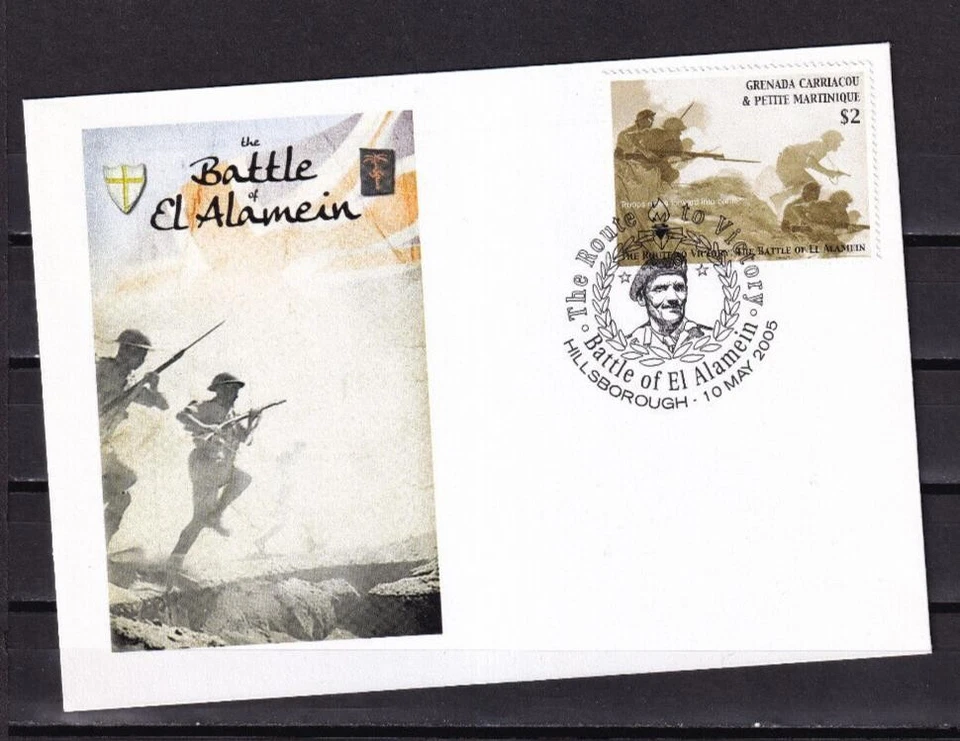 LI06 Grenada Carriacou & Petite Martinique 2005 60 Anniv of the End of WW II FDC - Image 1 of 1