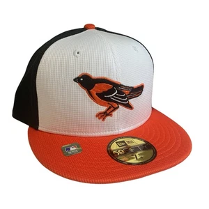 Baltimore Orioles New Era On-Field Batting Practice 59FIFTY FItted Hat 7 1/4 - Picture 1 of 10