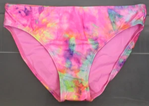 Wonder Nation Girls Swimsuit Bikini Bottom Tie Dye Size L (10-12) - Picture 1 of 4