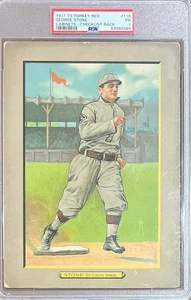 1911 T3 Turkey Red - #119 George Stone - Checklist - PSA 1 - Bild 1 von 2