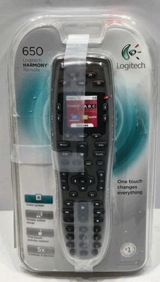 Logitech Harmony 650 Universal Color Screen Remote *NEW OPEN BOX* - Image 1 of 3