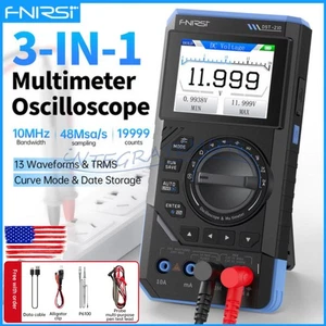FNIRSI DST-210 Osciloscopio Digital Multímetro Generador de Señal AC/DC 48MSa/s EE. UU. - Imagen 1 de 24