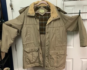 St. John’s Bay Hooded Jacket XL LONG. 5 Pocket Jacket Plaid Hood Plaid Liner. - Picture 1 of 14