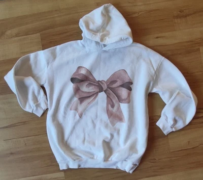 Pullover Schleife Kaputzenpullover Sweatshirt Mädchen Größe 164 - Bild 1 von 4