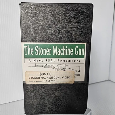 The Stoner Machine Gun - A Navy SEAL Remembers VHS Paladin Press - 1990s - Image 1 of 4
