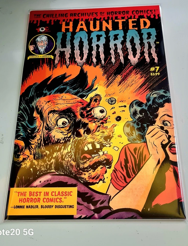 MAGAZINE CHILLING ARCHIVES OF HORROR COMICS #7 HAUNTED  HORRORS 2015 IDW L/NEW - Image 1 of 1