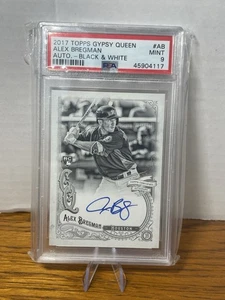 2017 TOPPS GYPSY QUEEN ALEX BREGMAN AUTO. - Black & White /99 PSA 9 - Bild 1 von 2