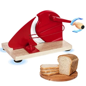 Manual Bread Slicer for Homemade Sourdough Bread, Adjustable Thickness Hand C... - Foto 1 di 7