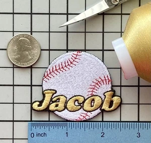 Parche de béisbol personalizado personalizado insignia planchada - Imagen 1 de 1