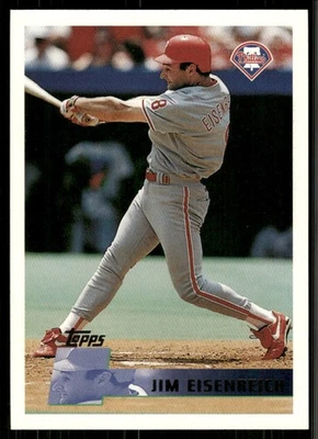 1996 Topps #66 Jim Eisenreich - Image 1 of 2