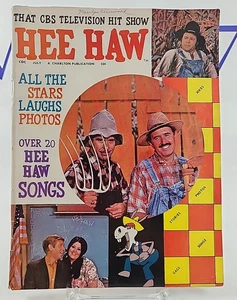 Vintage Hee Haw July 1970 Magazine Over 20 Hee Haw Songs - Picture 1 of 2