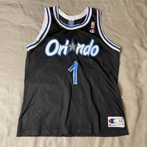 Maglia basket Anfernee Penny Hardaway vintage Orlando MagicChampion 44 L - Foto 1 di 6