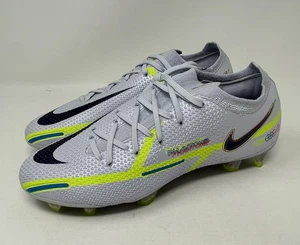 Nike Phantom GT2 Elite FG Soccer Cleats Shoes Mens Size 5.5 Gray Volt Flyknit - Picture 1 of 10