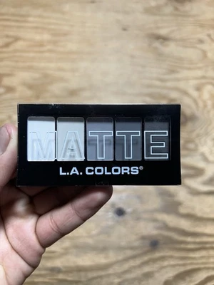 L.A. COLORS 5 Color Matte Eyeshadow, Black Lace, 0.08 Ounce - Image 1 of 4