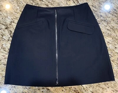 Falda corta Athleta Stellar - Negra - Cremallera delantera - Talla XXS Foto 1 de 4