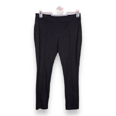 MEDIUM HILARY RADLEY DARK GREY TREGGINGS STRETCH PANTS LEGGINGS - Image 1 of 4