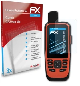 atFoliX 3x Película Protectora para Garmin GPSMap 86s transparente - Imagen 1 de 9