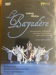 La Bayadere - Ludwig Minkus / Royal Ballet DVD NUEVO PRECINTADO - Imagen 1 de 2