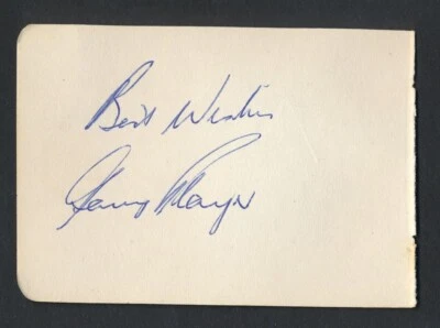 1940's BOBBY LOCKE Vintage Golf Autograph Sheet - Image 1 of 2