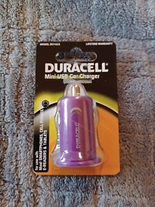 Duracell Mini USB Car Charger Purple 《KC》