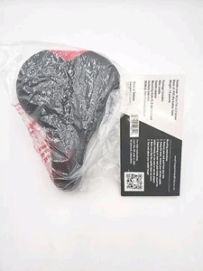 Brand New Bike Bicycle Seat Saddle For Women Black And Red Saddle Adapter Tools - Picture 1 of 9