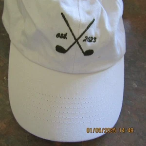 arche Golf Cap with Golf Clubs 2023 on Front with I Play Golf on Back of Cap New - Picture 1 of 11