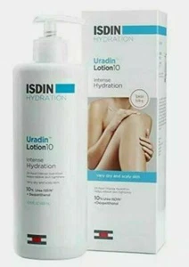 Loción Isdin Uradin 10 hidratación intensa 400 ml 13,5 oz - totalmente nueva y fresca - Imagen 1 de 2