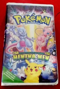 *VHS French Movie Pokémon Le Premier Film Mewtwo C. Mew - Warner Bros - Bild 1 von 3