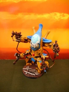 WH 40k Space Orks Eldar looted Deff Dread Gargbot 3 Skorcha 1 Claw Kitbash - Picture 1 of 8