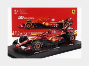1:43 BURAGO Ferrari F1 Sf-24 #55 Imola Gp 2024 Carlos Sainz BU36843-S-IMOLA Modo - Imagen 1 de 2