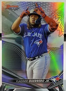2022 Bowman's Best Base Refractor #29 Vladimir Guerrero Jr. - Toronto Blue Jays - Picture 1 of 3