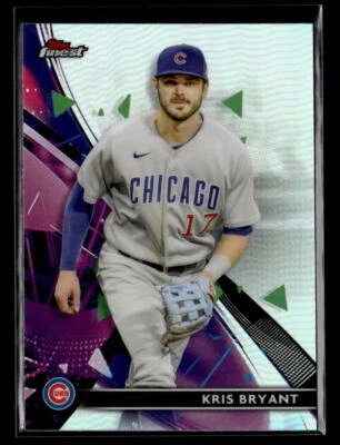Kris Bryant - 2021 Topps Finest Refractor #34 Chicago Cubs - Image 1 of 2