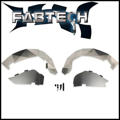 Guardabarros interiores traseros Fabtech para Jeep Wrangler JL 2018-2021 4x4 Foto 1 de 4