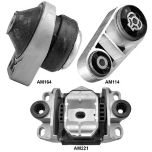 Engine Motor Mounts & Manual Trans Mount 3PCS for Ford Mondeo 07-01 L4-2.0L - Picture 1 of 7