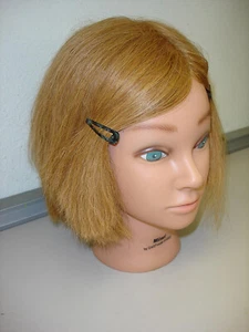 Mimi 50057 by Giell - Cosmetology Training Head w Real Human Hair - Picture 1 of 8