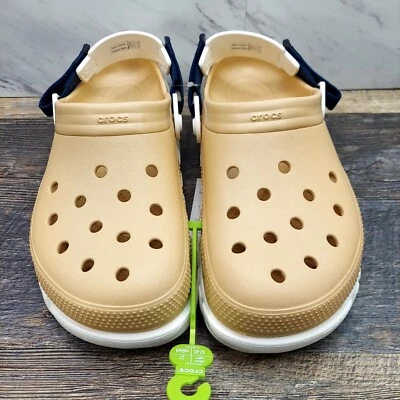 Zueco Crocs Duet Max II 2 Shitake Slip On Slide 208776 2DS para hombre 9 para mujer 11 Foto 1 de 4