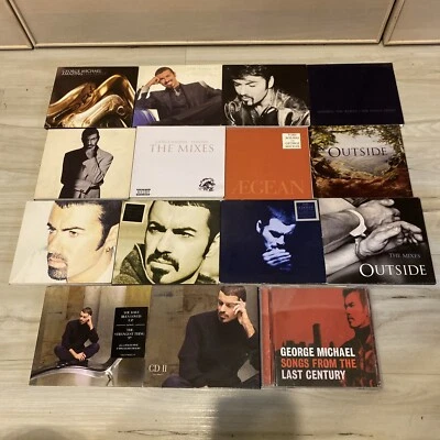 ОГРОМНЫЙ ИМПОРТНЫЙ ЛОТ КОМПАКТ-ДИСКОВ GEORGE MICHAEL 15 Удивительный Внешний Безупречный Старый EP Эгейское море - Изображение 1 из 4