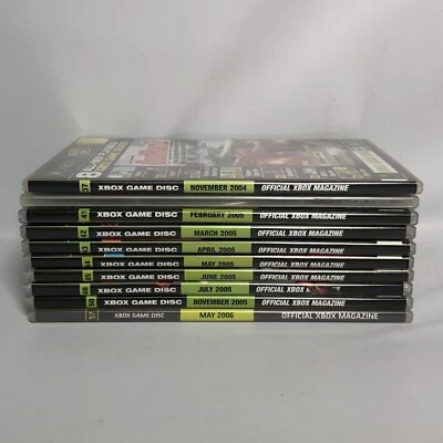 Official Xbox Magazine Demo Disc Lot Of 10 (Original Xbox, Xbox 360) Great Cond. - Изображение 1 из 4