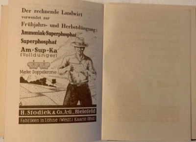 AGENDA DELL' AGRICOLTORE TEDESCO GERMANIA  1936 - Immagine 1 di 4