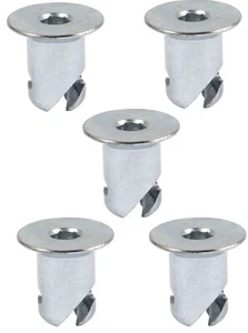 Dzus Button Steel Allen Flush Head 5 Pack Dzus Fasteners Quarter Turn .550 7/16 - Picture 1 of 2